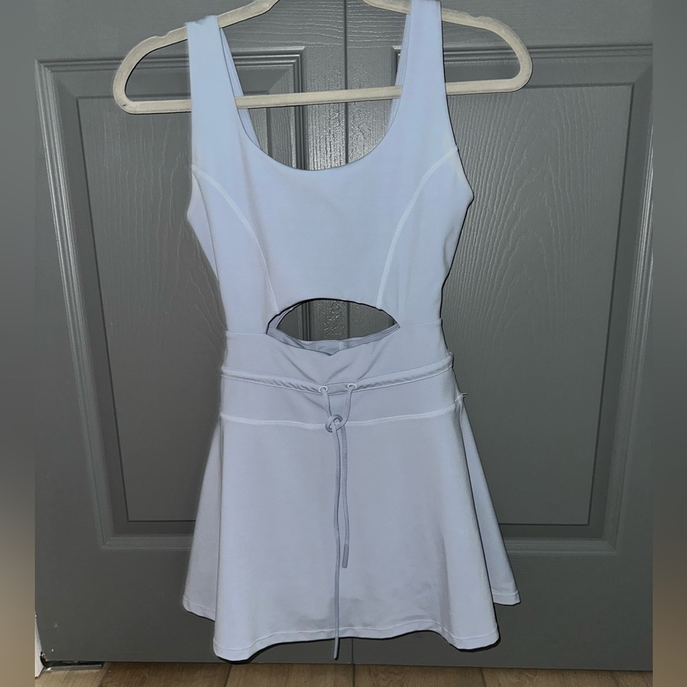 LSpace Light Blue Cutout Dress - Picture 2 of 5